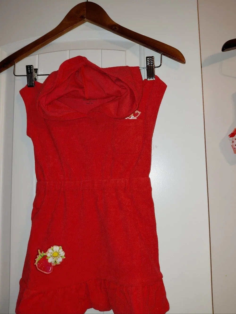 Dreamwave Toddler 2T or 3T Strawberry Shortcake 2 Piece Swimsuit Cover Up NWT